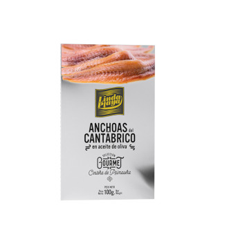 Comprar Anchoas en aceite de oliva 120g - Serie Gourmet de Conservas Linda Playa